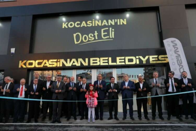 Kayseri Kocasinan'da Dost Eli Mağaza açıldı