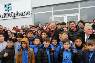 Kayseri'de Ahievran Sinan Kütüphane ve Spor Salonu açıldı