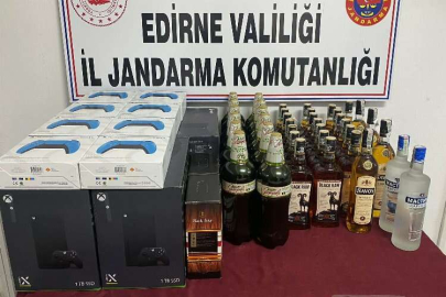 Edirne'de kaçakçılık operasyonu