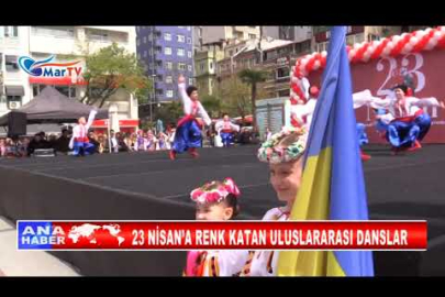 23 NİSAN’A RENK KATAN ULUSLARARASI DANSLAR