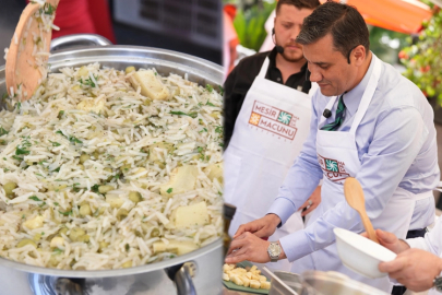 Başkan Zeyrek’ten “Enginarlı Mesirli Bahar Pilavı”