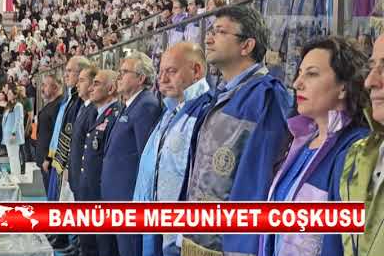 BANÜ’DE MEZUNİYET COŞKUSU