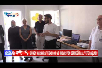 GÜNEY MARMARA TEKNOLOJİ VE İNOVASYON DERNEĞİ FAALİYETE BAŞLADI