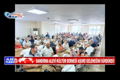 BANDIRMA ALEVİ KÜLTÜR DERNEĞİ AŞURE GELENEĞİNİ SÜRDÜRDÜ