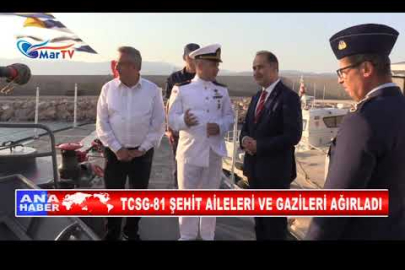 TCSG 81 ŞEHİT AİLELERİ VE GAZİLERİ AĞIRLADI