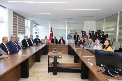 ERÜ’de yenilenen bölümlere açılış