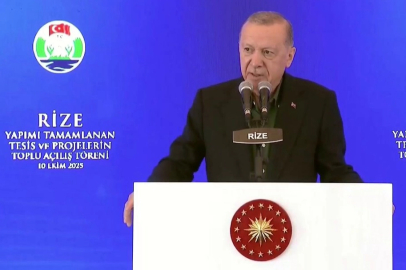 Cumhurbaşkan Erdoğan sözü Rize'den verdi: Gazze'ye yardım ve yeniden imar sözü