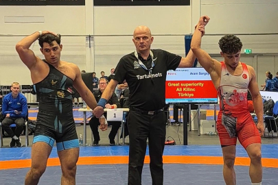 Estonya'dan Konya'ya gümüş madalya