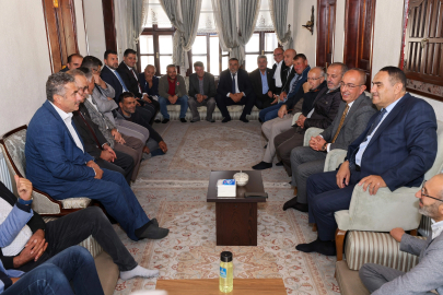 Konya Meram'da iki ayrı buluşma