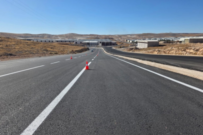 Sanayi yolları asfaltlandı