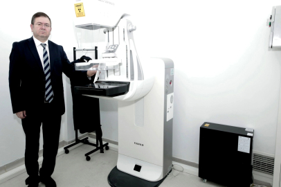 Bursa Yenişehir SHM'ye mamografi cihazı kazandırıldı