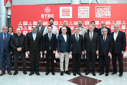 BTSO, Özbekistan Büyükelçisi Khaydarov’u ağırladı