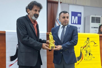 Köşe yazarımız 'necmi cemal'e Antakya Uluslararası Film Festivali'nde onur ödülü