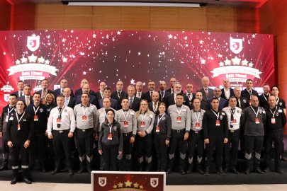 24 güvenlik görevlisine onur ödülü