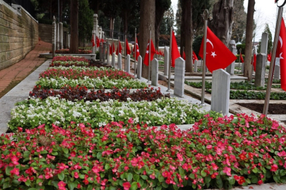 Kocaeli'de şehitliklerde çevre düzenleme çalışması