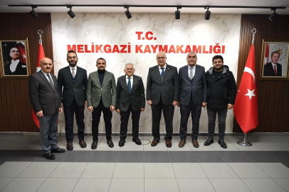 Kayseri Büyükşehir'den kaymakamlara ziyaret