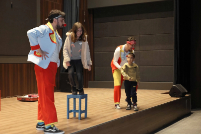 Konya Karatay'da okula 'sanat dolu mola' etkinliği