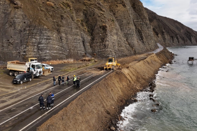 Tekirdağ'da heyelan önlemi