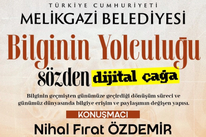 Sanat Melikgazi'de atölye ve konferans aynı anda