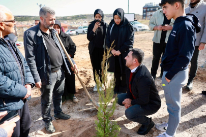 Nevşehir Belediyesi'nden hatıra ormanı