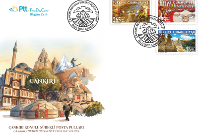 PTT'dn 'Çankırı' konulu sürekli pullar satışta