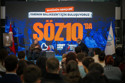 Başkan Akın gençlerle Balıkesir’in yarını için buluştu