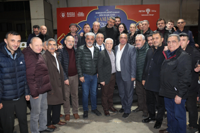 Bursa Büyükşehir'den her gün farklı ilçede sofra kurmaya devam