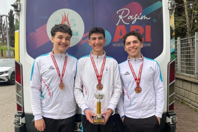 Nevşehirli okçular Türkiye Üçüncüsü oldu