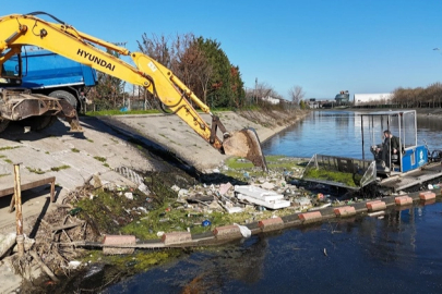 Kocaeli'nde 12 metreküp atık denize ulaşmadan toplandı