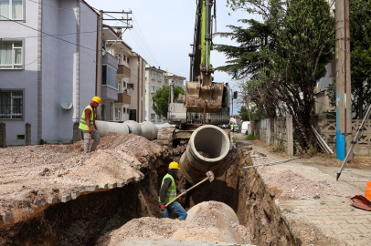SASKİ’den yeni yağmur suyu hattı