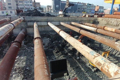 Halkapınar yeraltı araç depolama tesisi şekilleniyor