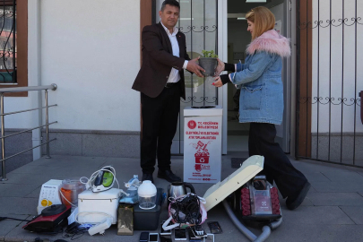 Ankara Keçiören’de elektronik atık kampanyasına yoğun ilgi