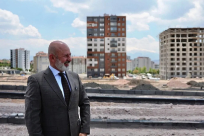 Kayseri Kocasinan'da kentsel dönüşümle yeni yaşam alanları yükseliyor