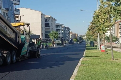Balıkesir Altıeylül’de Savaştepe Caddesi modern yüzüne kavuştu