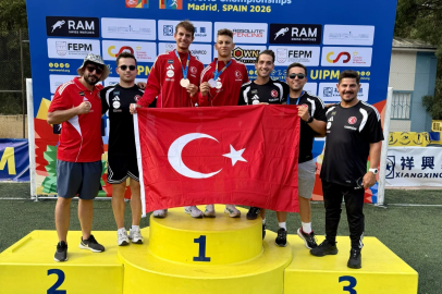 Bursalı sporcu dünya üçüncüsü oldu
