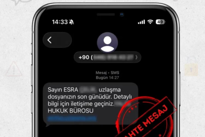 SİBERAY’dan şüpheli SMS uyarısı