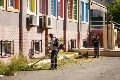 İstanbul Maltepe'de okullarda toplu temizlik