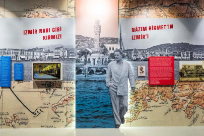 Nâzım Hikmet sergisi İzmir'de açıldı