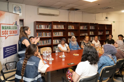 İzmir Büyükşehir mahallelinin sesini dinliyor