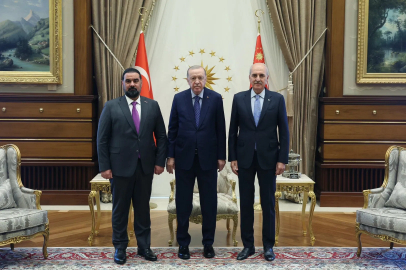 Cumhurbaşkanı Erdoğan, Irak Temsilciler Meclisi Başkanı Halbusi’yi kabul etti