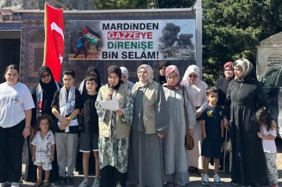 Gazze’deki eğitim mücadelesi Mardin’de gündeme taşındı: "Gazze’nin Çocukları Yalnız Değildir"