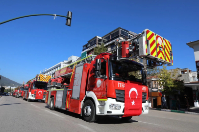 Bursa itfaiye alanında örnek şehir olacak