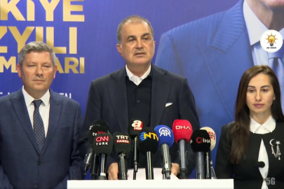 Ömer Çelik: AK Parti’yi millet kurdu, tabelasını biz astık