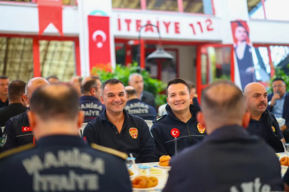 Manisa'da Başkan Dutlulu’dan itfaiye personeline teşekkür