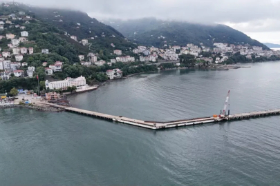 Ordu’da Atatürk Rıhtımı güçlendiriliyor