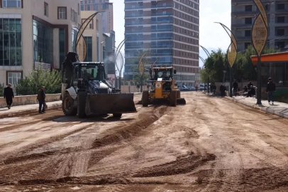 Muş’ta SSK Caddesi’nde sona doğru