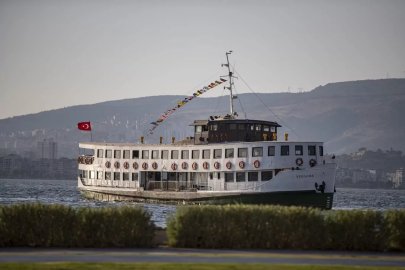 İzmir'de Bergama Vapuru ile tarihe yolculuk yeniden başlıyor