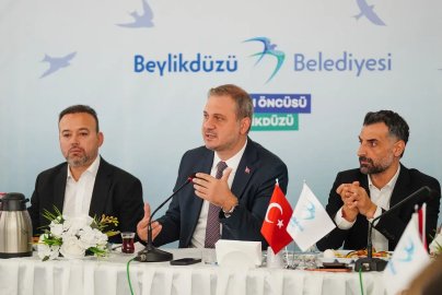 İstanbul Beylikdüzü'nde yerel basına 18 aylık hizmet brifingi