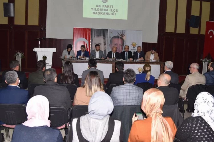 AK Parti Bursa'da Gürsu ve Yıldırım teşkilatlarıyla buluştu