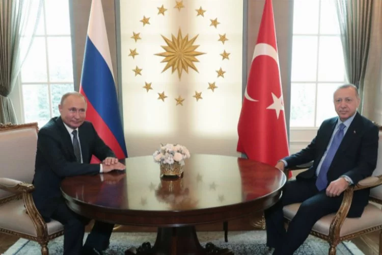 Erdoğan-Putin görüşmesi yapıldı